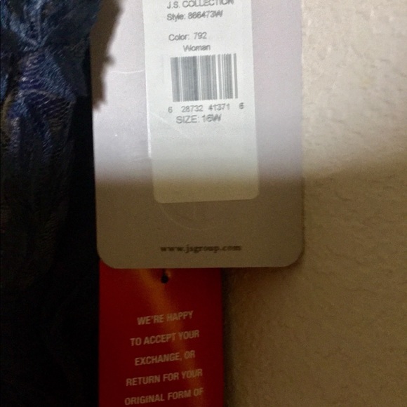 R.M. Richards Navy Dress Mother of the Bride - Picture 7 of 7